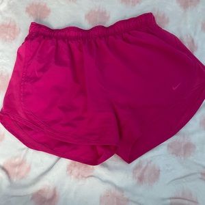 Pink Nike Shorts in a size large (L)